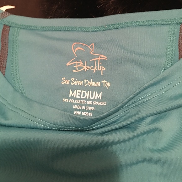 BlackTip Sea Siren Dolman Top! - Picture 4 of 8